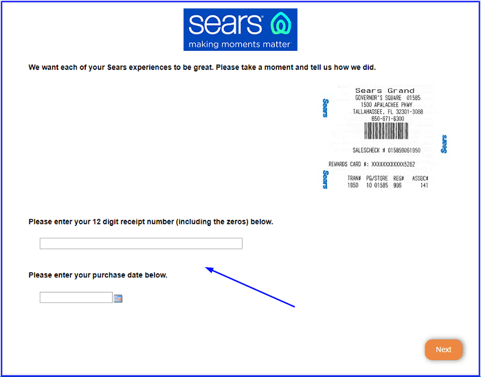 Searsfeedback.com/Survey - $500 Gift Card -Sears Survey 